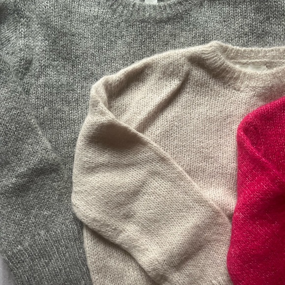 4 sweaters in mohair and alpaga H&M - Picture 4 of 5